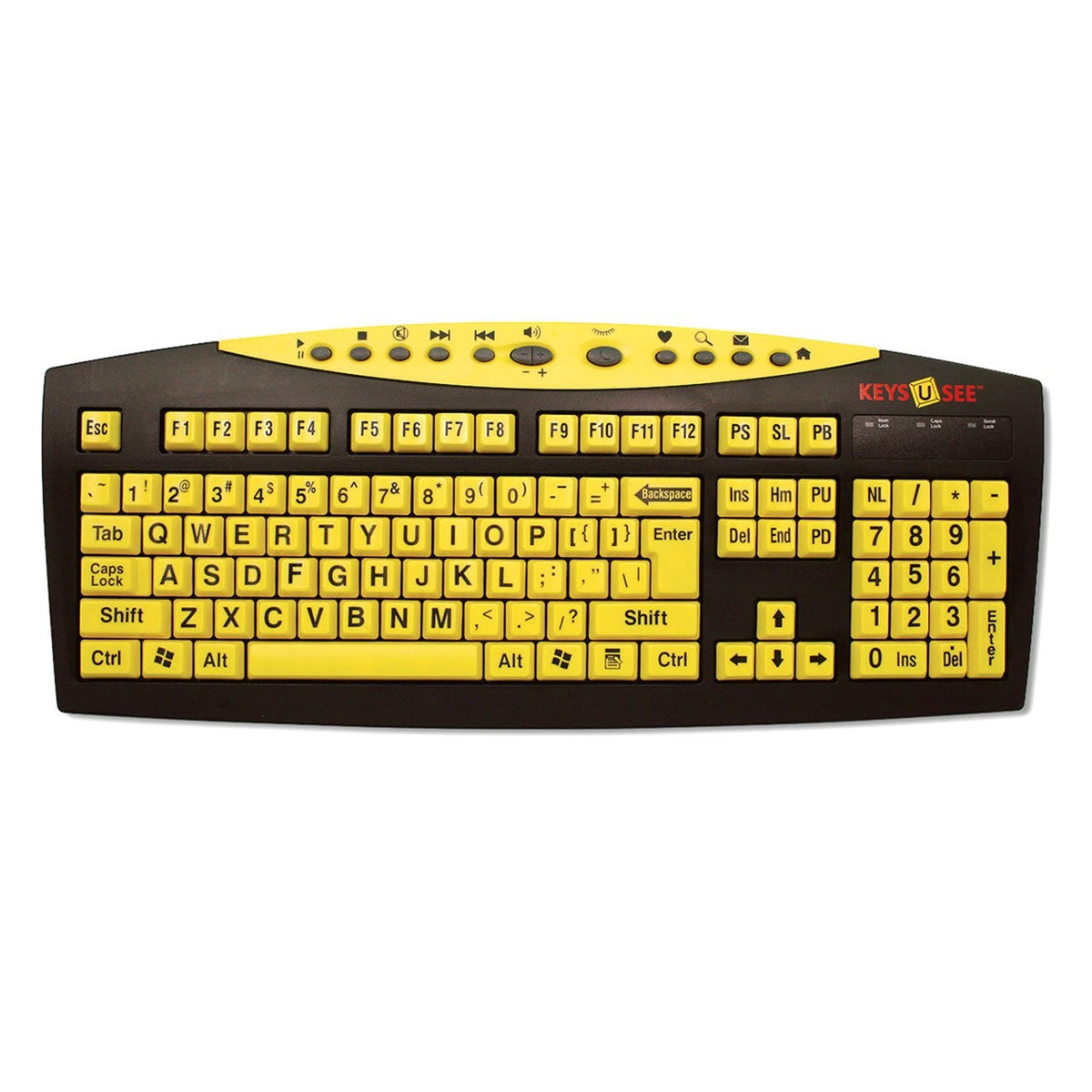 Keys-U-See Large Print Keyboard