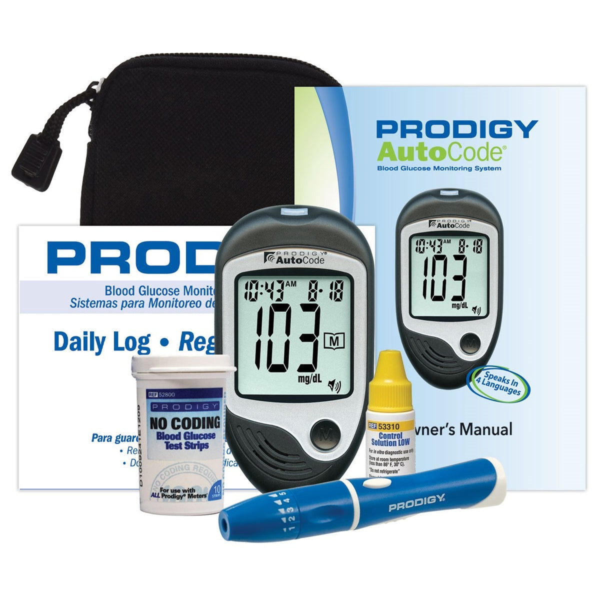 AutoCode Talking Blood Glucose Monitoring Kit