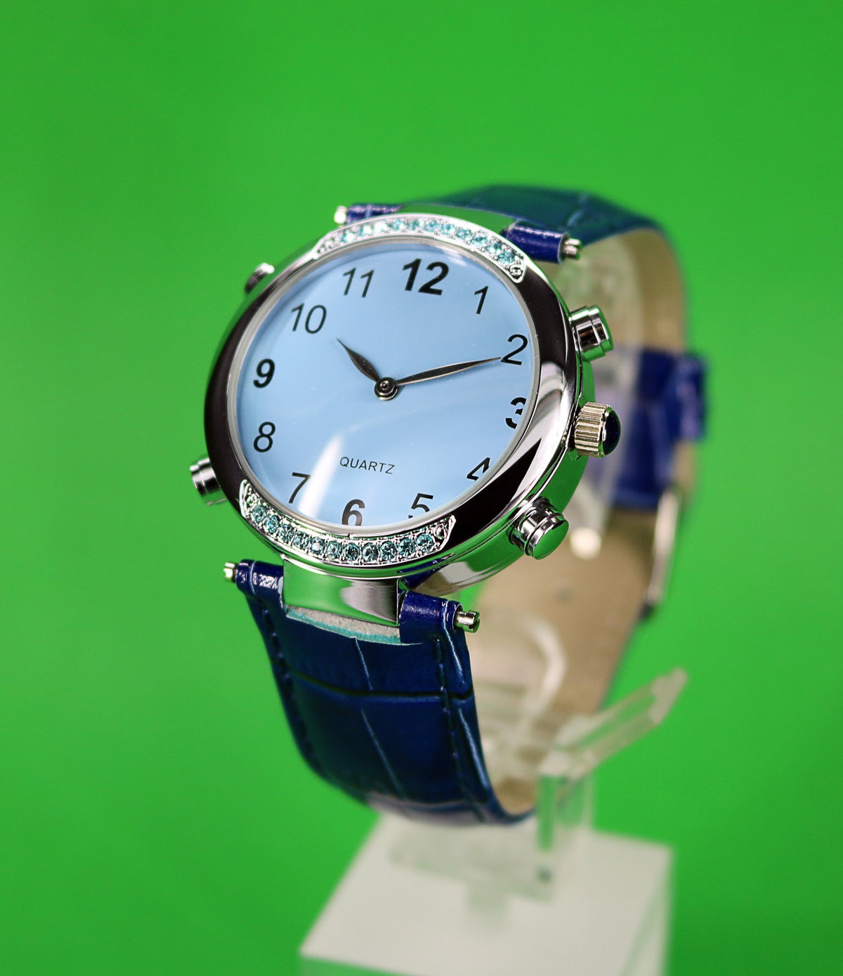 Rhinestone Talking Watch ( Ladies)