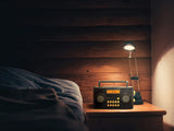 AM FM Portable Radio with Voice Prompts