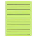 Bold Line Paper Pad in White with Black Lines - 90 Sheets